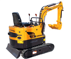 小型挖掘機(jī)施工時(shí)的注意事項(xiàng)